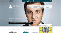 Desktop Screenshot of juniorachievement.org.br